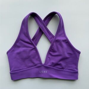 Purple LSKD Sports Bra - XS